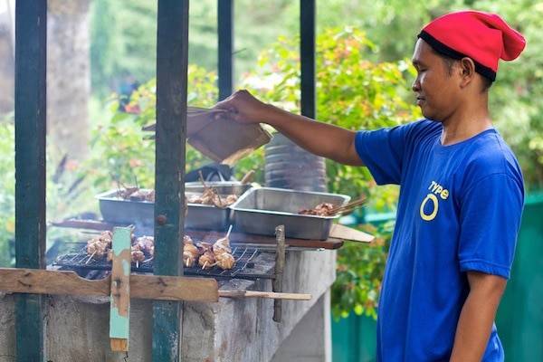 Filipino chicken barbecue.